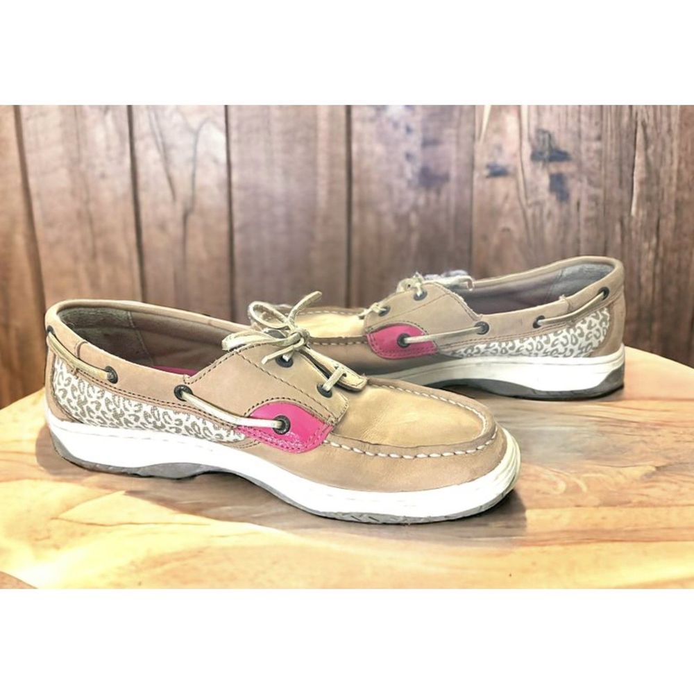 Sperry Top Sider Bluefish 2 Eye Boat Leather Shoes Size 6M